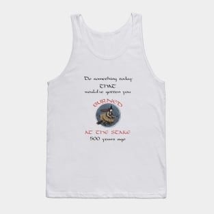 Funny halloween witch hunt Tank Top